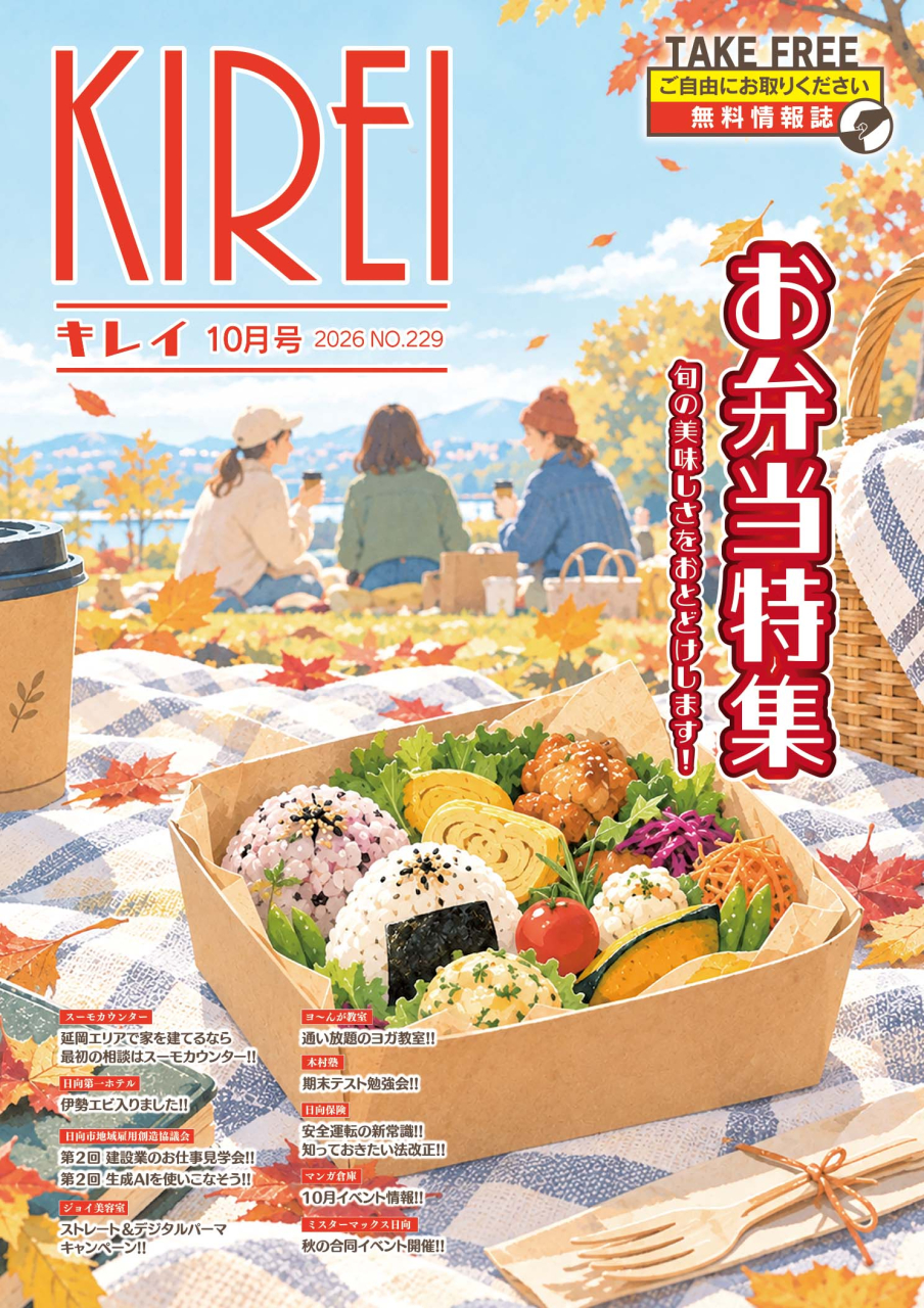 フリーペーパーKIREI | 藤屋印刷株式会社